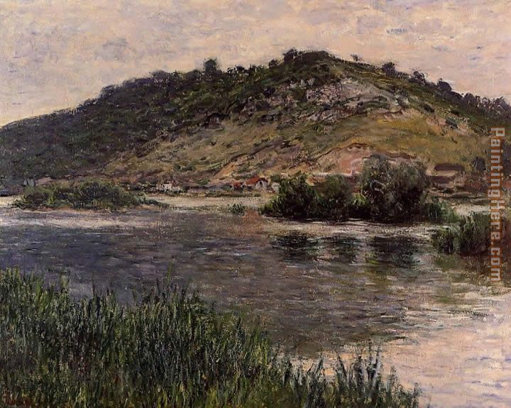 Landscape at Port-Villez painting - Claude Monet Landscape at Port-Villez art painting